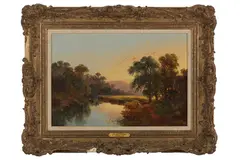 Untitled by Joseph Horlor, oil on board, offered Feb 2022