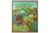 Untitled by R. Errol Louis, acrylic on board, offered Feb 2022