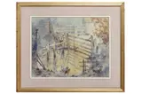 Untitled by Michael Lawrence Cadman, 1980, watercolour, offered Feb 2022