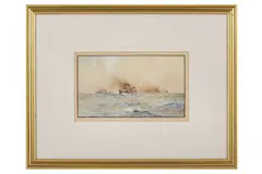 Untitled by William Minshall Birchall, 1917, watercolour, offered Feb 2022
