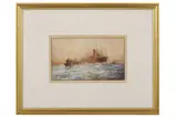 Untitled by William Minshall Birchall, 1918, watercolour, offered Feb 2022