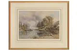 Untitled by George Arthur Fripp, 1854, watercolour, offered Feb 2022