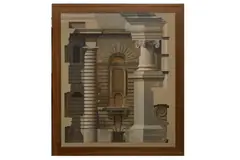 Untitled by Carl Laubin, oil, offered Jan 2022