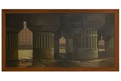 Untitled by Carl Laubin, oil on canvas, offered Jan 2022