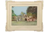 Untitled by Sobragil Gomes Carôllo, oil on board, offered Jan 2022