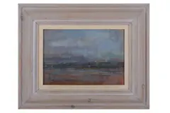 Untitled by Judith Gardner, oil on board, offered Jan 2022