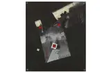 Untitled by Mark Coote, 1974, gouache and collage on board, offered Jan 2022