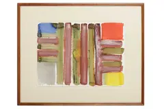 Untitled by Mali Morris, watercolour, offered Jan 2022