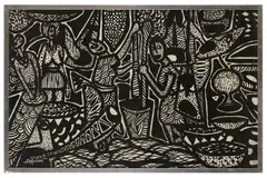 Untitled by John Wilson, lithograph, offered Jan 2022