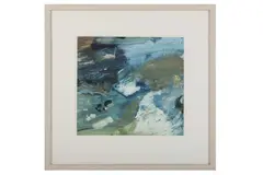 Untitled by Gail Harvey, mixed media, offered Jan 2022