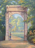 Parc Monceau, Paris Oil on canvas Signed lower left 40 x 30cm (15½ x 11¾ in.) λ Indicates that this lot may be subject to Droit de Suite royalty charges by Walter James Steggles, Oil on canvas, sold Apr 2019