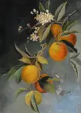 Spring Blossom Oil on panel 46 x 33cm (18 x 12 in.) λ Indicates that this lot may be subject to Droit de Suite royalty charges by Maxwell Armfield, Oil on panel, sold Apr 2019