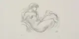 aujourd by Aristide Maillol, pencil and numbered, offered Apr 2019