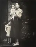 Camden Town Boy; Yemenite Girl in Israel; Camden Town (Mother and two young children) Gelatin silver print Each stamped, inscribed & titled verso Each c by Michael Peto, print, offered Apr 2019