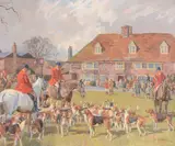 The Ashford Valley Hunt by Peter Biegel, Oil on canvas, offered Apr 2019