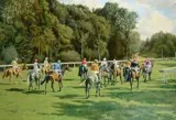 Time to Spare Oil on canvas Signed and dated 81 lower left by Roy Miller, Oil on canvas, offered Apr 2019