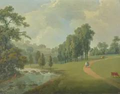 Landscape by Nicholas Thomas Dall, Oil on canvas, offered Apr 2019