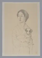A portfolio of twenty four lithograph by Goyō Hashiguchi, Graphite on Paper album, published, sold Feb 2019