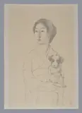 A portfolio of twenty four lithograph by Goyō Hashiguchi, Graphite on Paper album, published, sold Feb 2019