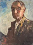 Autoportrait à l’âge de 63 ans by Armand Jamar, 1933, Oil on canvas, offered Dec 2018
