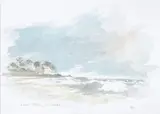 Coast Storm by Hugh Casson, Watercolour, offered Dec 2018