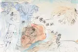 Prometheus 9 Pen by Ceri Richards, Pen, ink and watercolour, sold Dec 2018