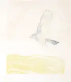 Sparrow Hawk by Elisabeth Frink, Etching with aquatint printed in colours, offered Dec 2018