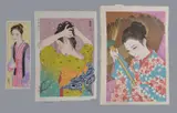 A Woodblock Print Haru (Spring) in inks and colours on paper, Artist's Proof, image size 44cms by 29cms by Paul Binnie, Print Haru, sold Nov 2018