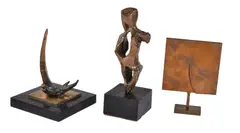 A polished bronze torso by Ernst Eisenmayer, bronze, sold Nov 2018