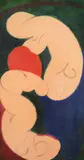 To My One and Only Oil on canvas Titled and dated 7/2/66 to canvas verso 176.6 x 90.2cm (69½ x 35½ in.) Unframed by Berenice Sydney, Oil on canvas, sold Oct 2018