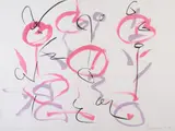 Trick Cyclists Gouache and charcoal Signed and dated 4'80 lower right, titled lower left 58 x 77cm (22¾ x 30¼ in.) Unframed by Berenice Sydney, Gouache and charcoal, offered Oct 2018