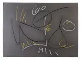 Starry-eyed Youth Charcoal and pastel on grey paper Signed and dated 4'81 lower right, titled lower left 54.5 x 75cm (21¼ x 29½ in.) Unframed by Berenice Sydney, Charcoal and pastel on grey paper, offered Oct 2018