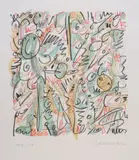 Long Live! Pencil, wash and pastel Signed and dated 6'80 lower right, titled lower left 57 x 39cm (22¼ x 15¼ in.) Unframed by Berenice Sydney, Pencil, wash and pastel, offered Oct 2018