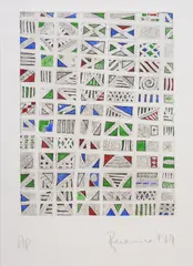 Untitled by Berenice Sydney, Etching and aquatint printed in colours, offered Oct 2018