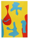Onlooker (Yellow & Blue) Screenprint in colours, 1974 Signed in crayon, dated 8'74 and inscribed AP 79.5 x 58cm (31¼ x 22¾ in.) Unframed by Berenice Sydney, Screenprint in colours, offered Oct 2018