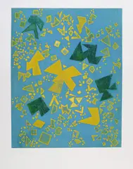 Untitled by Berenice Sydney, Etching and aquatint printed in colours, offered Oct 2018