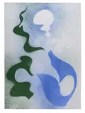 Puff (Green & Blue) Lithograph printed in colours, 1973 Signed in pencil, dated 9'73 and inscribed AP 80 x 58.5cm (31¼ x 23 in.) Unframed by Berenice Sydney, Lithograph printed in colours, sold Oct 2018