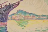 Untitled by Henri Doucet, Watercolour, sold Aug 2018