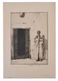 A group of seven middle eastern etchings by Charles William Cain, Etching Each signed and inscribed Various sizes, the largest, sold Aug 2018