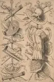 A group of 6 plates of Trophies Engravings, [c.f by Enea Vico, print (other), offered Jul 2018