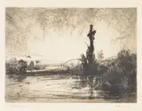 The Fishermen Etching by Anthony Gross, 1924, Etching, sold Jul 2018