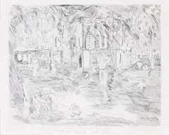 La Poupette Etching by Anthony Gross, 1932, Etching, sold Jul 2018