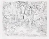La Poupette Etching by Anthony Gross, 1932, Etching, sold Jul 2018