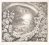 April Etching Signed in pencil Image: 20 x 23cm (8 7/8 x 9in.) λ Indicates that this lot may be subject to Droit de Suite royalty charges by Robin Tanner, Etching, sold Jul 2018