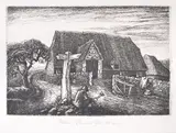 Wiltshire Roadmaker Etching Signed in by Robin Tanner, Etching, offered Jul 2018
