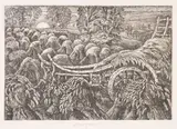 Harvest Etching Signed in pencil Image: 19 x 28cm (7 1/2 x 11in.) λ Indicates that this lot may be subject to Droit de Suite royalty charges by Robin Tanner, Etching, sold Jul 2018