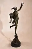 A French patinated bronze model of Fortuna by Louis Guillaume Fulconis, bronze, sold Jun 2018
