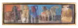 Despoes del Mito Oil on canvas, laid to board Signed lower left, inscribed with title by Hugo Palma-Ibarra, 2005, Oil on canvas, laid to board, sold Jun 2018