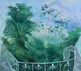 The Palm House, Kew Gardens by Nicholas Hely Hutchinson, Watercolour and gouache, sold Apr 2018