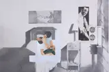 Great Theme of Love & Violence by Colin Harrison, Oil on canvas laid to board, offered Apr 2018